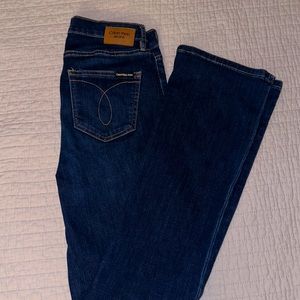 Calvin Klein high waisted bell bottom jeans size 27
